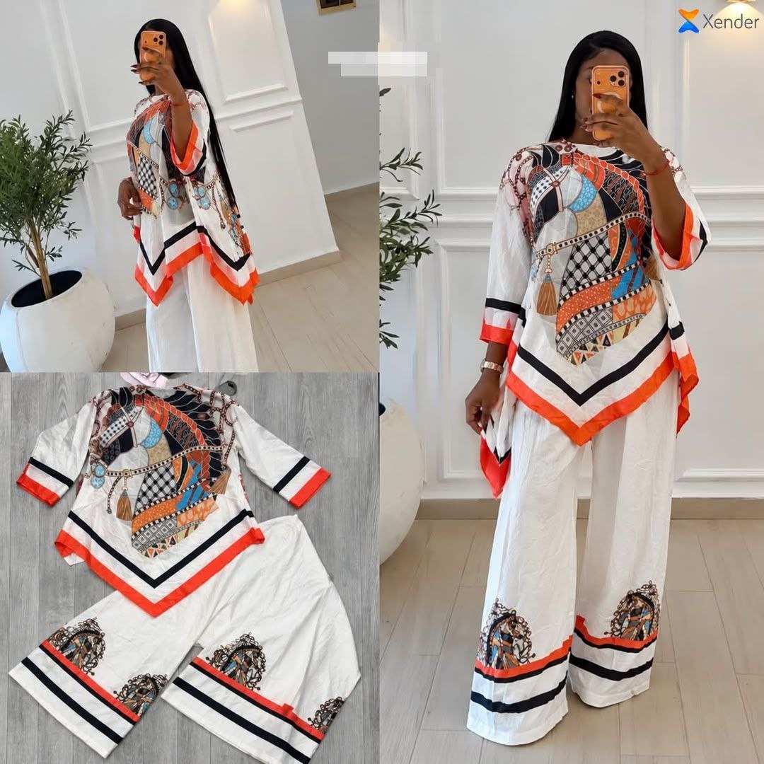 Printed Tunic & Pant Set